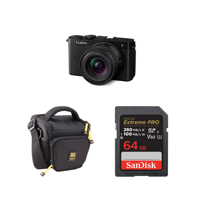 Panasonic LUMIX S9 Cámara sin Espejo 24.2MP con Lente 18-40mm y Kit Básico