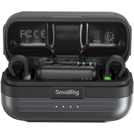 SmallRig S 70 Sistema de Micrófono Inalámbrico 2 Personas 8 Horas Batería Negro