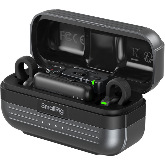 SmallRig S 70 Sistema de Micrófono Inalámbrico 2 Personas 8 Horas Batería Negro