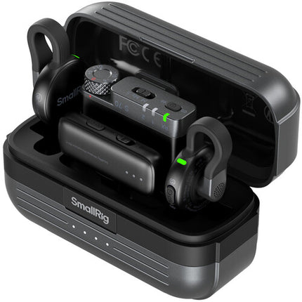 SmallRig S 70 Sistema de Micrófono Inalámbrico 2 Personas 8 Horas Batería Negro