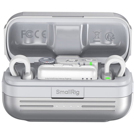 SmallRig S 70 Sistema Micrófono Inalámbrico 2 Personas 2.4 GHz 8 Horas Batería Estuche Carga
