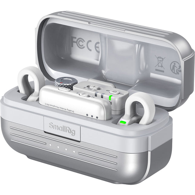 SmallRig S 70 Sistema Micrófono Inalámbrico 2 Personas 2.4 GHz 8 Horas Batería Estuche Carga