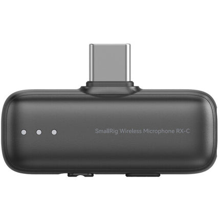 SmallRig S70-C2 Sistema de Micrófono Inalámbrico para 2 Personas con USB-C y 8 Horas de Batería
