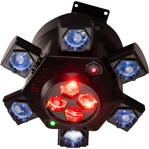 Eliminator Lighting CenterDroid efecto LED láser RGBW 100W 10x15W LEDs
