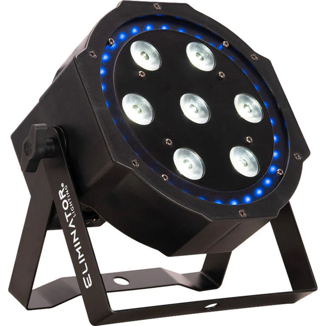Eliminator Lighting LP 8R RGBW Proyector LED PAR 60W 7x8W LEDs Control Remoto
