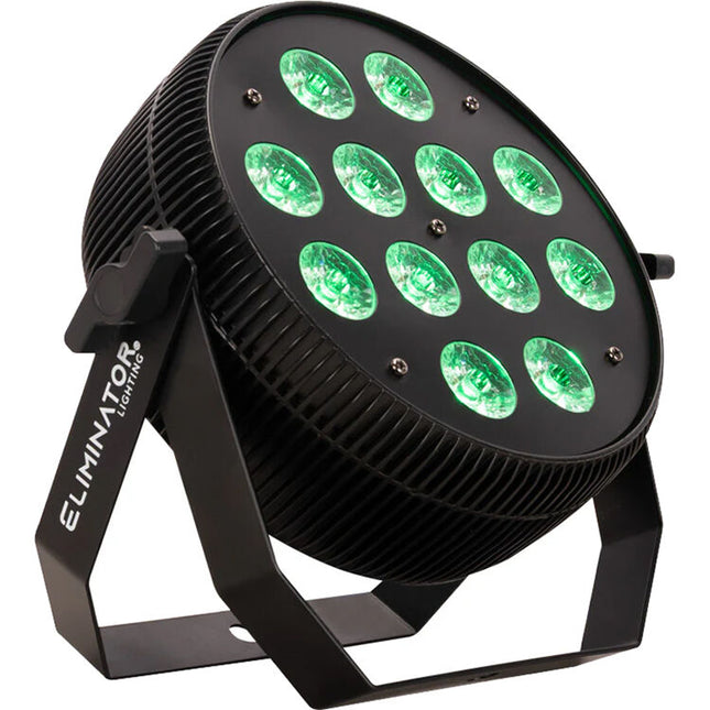 Eliminator Lighting LP Hex 12 Plus RGBWA+UV LED PAR con 12 x 18W LEDs y ángulo 25°