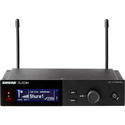 Shure SLXD14+ Kit Inalámbrico Digital para Guitarra 1 Canal 8 Horas Batería