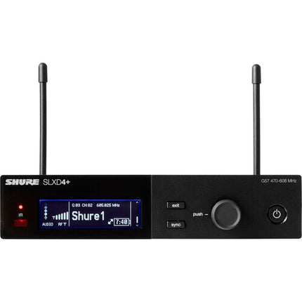Shure SLXD14+ Kit Inalámbrico Digital para Guitarra 1 Canal 8 Horas Batería