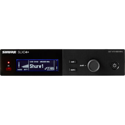 Shure SLXD14+ Kit Inalámbrico Digital para Guitarra 1 Canal 8 Horas Batería