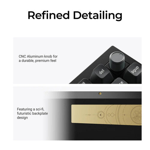 Keychron Q1 Ultra 8K Teclado Mecánico Inalámbrico Negro Bluetooth 5.3 8000 Hz