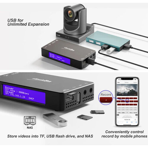 Zowietek ZowieBox Codificador Decodificador Vídeo 4K30 UHD PoE+ Wi-Fi