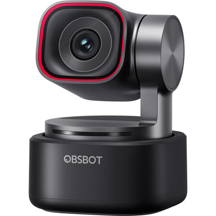 OBSBOT Tiny 3 Cámara web PTZ 4K 50MP 4x Zoom Montura Ajustable
