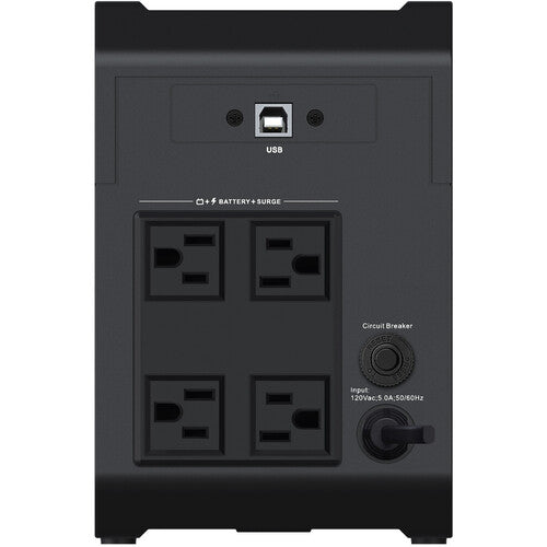 VERTIV Liebert PSA6E-600LVT UPS Interactivo 600VA 360W 4 Salidas USB-A USB-C