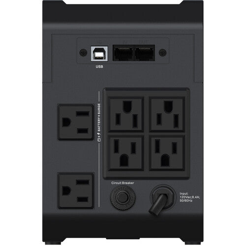 VERTIV Liebert PSA6E-1000LVT SAI Interactivo 1000VA 550W con USB-A y USB-C