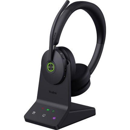 Yealink WH68 Auriculares Inalámbricos Estéreo DECT Bluetooth 32h Batería Adaptador USB