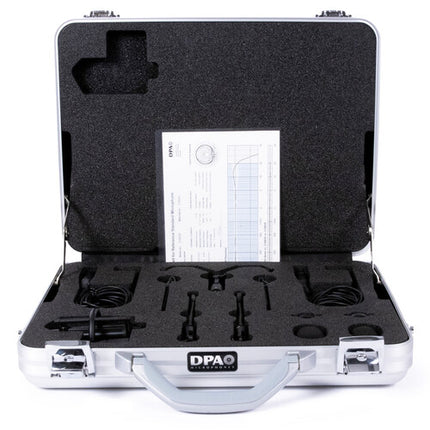 DPA Microphones DPK4011 Kit Estéreo Para Piano 2 Micrófonos Cardioide 4011ES Holder Compacto XY/ORTF