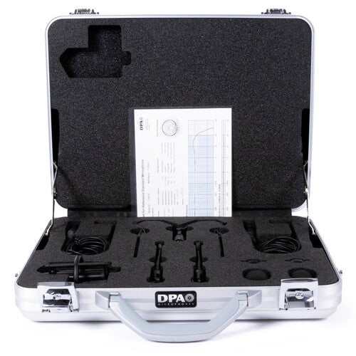 DPA Microphones DPK4011 Kit Estéreo Para Piano 2 Micrófonos Cardioide 4011ES Holder Compacto XY/ORTF