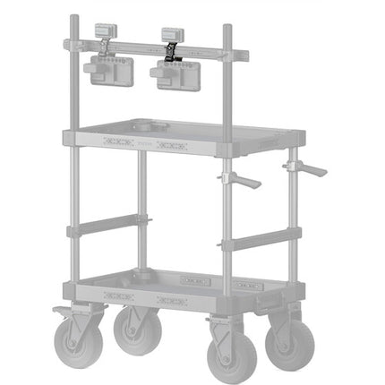 Tilta Soporte de Montaje Doble para Carro de Cámara Boulder en Aluminio Negro