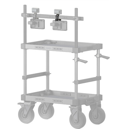 Tilta Soporte de Montaje Doble para Carro de Cámara Boulder en Aluminio Negro