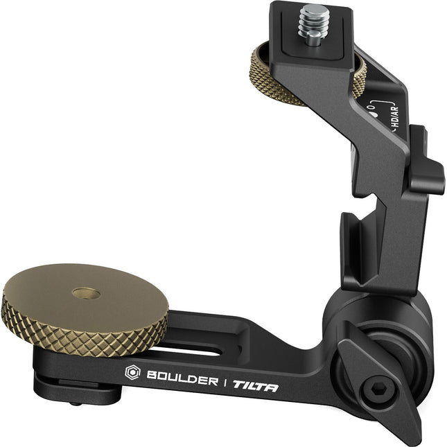 Tilta Soporte de Montaje Doble para Carro de Cámara Boulder en Aluminio Negro