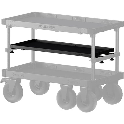 Tilta Mid-Level Tray para carro de cámara Boulder negro XL ajustable