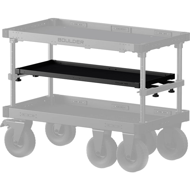 Tilta Mid-Level Tray para carro de cámara Boulder negro XL ajustable