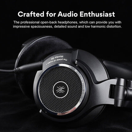 OneOdio Monitor 80 Auriculares Abiertos Profesionales 40mm Alta Impedancia 10-40kHz