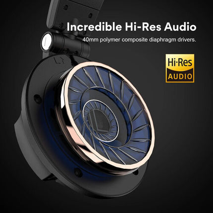 OneOdio Monitor 80 Auriculares Abiertos Profesionales 40mm Alta Impedancia 10-40kHz