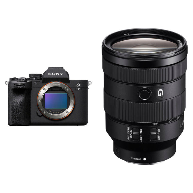 Sony a7 IV Cámara Sin Espejo 33MP 10fps con Lente 24-105mm f4