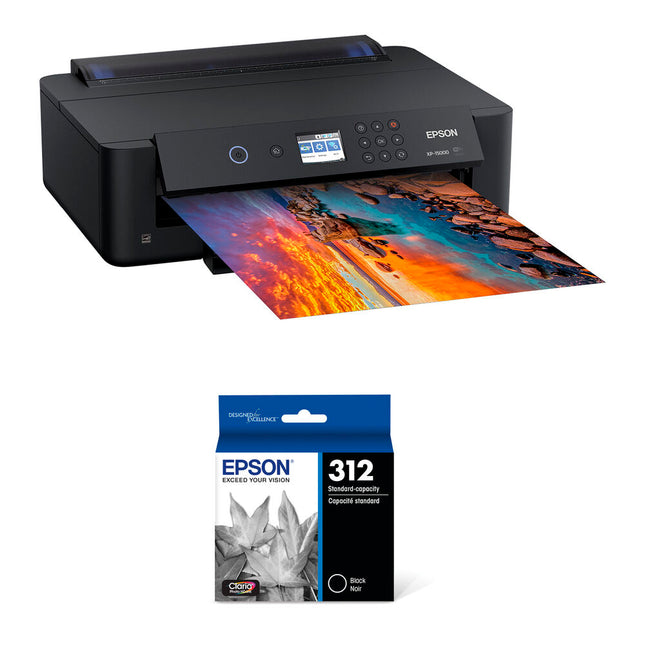 Epson Expression Photo HD XP-15000 Impresora Inyección Tinta 5760x1440 dpi 13x19" Con Cartucho Negro T312