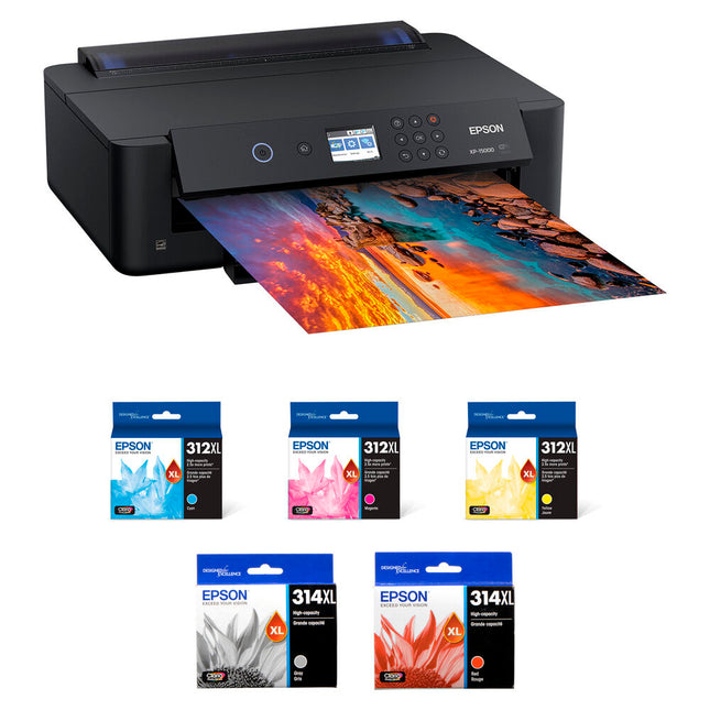 Epson Expression Photo HD XP-15000 Impresora Inyección Tinta 5760x1440 dpi Kit T312XL Negro Color