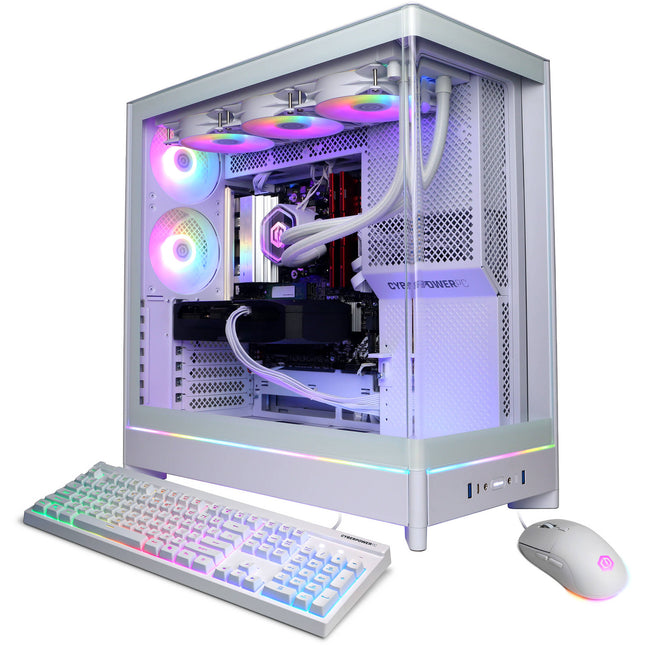 CyberPowerPC Gamer Supreme RGB Computadora de Escritorio Ryzen 7 9850X3D 32GB RAM 1TB SSD