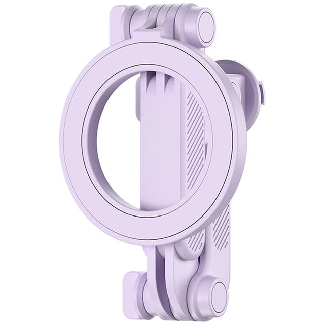JJC Soporte Magnético para Teléfono y Cámara con Adaptador y Anillos Ajustables Morado