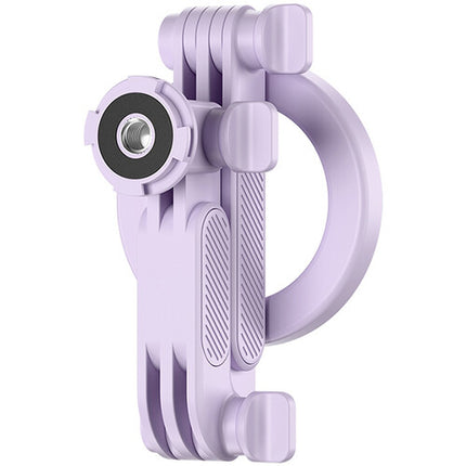 JJC Soporte Magnético para Teléfono y Cámara con Adaptador y Anillos Ajustables Morado