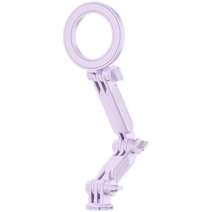 JJC Soporte Magnético para Teléfono y Cámara con Adaptador y Anillos Ajustables Morado