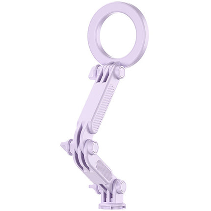 JJC Soporte Magnético para Teléfono y Cámara con Adaptador y Anillos Ajustables Morado