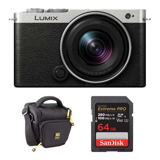 Panasonic LUMIX S9 Cámara Mirrorless 24.2MP Vídeo 6K 18-40mm Kit Básico