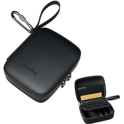 SmallRig Bolsa de almacenamiento para cámaras de acción 5.7x4.7x2.6 pulgadas con mosquetón