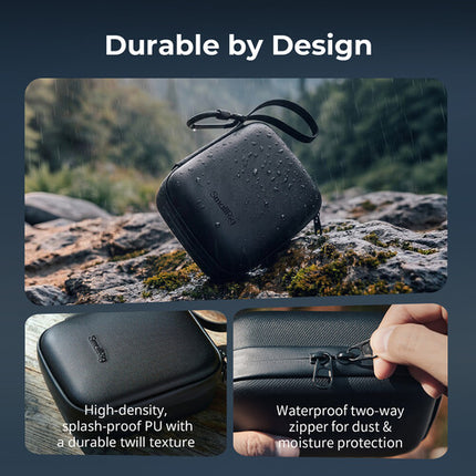 SmallRig Bolsa de almacenamiento para cámaras de acción 5.7x4.7x2.6 pulgadas con mosquetón