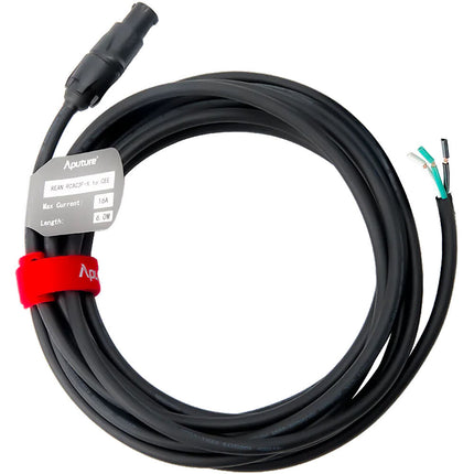 Aputure RCAC3F-X Cable de alimentación AC 19.6 pies 20A para NOVA II y NOVA 9°