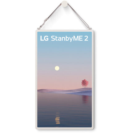 LG StanbyME 2 TV LED táctil QHD 27 pulgadas HDR con soporte y funda