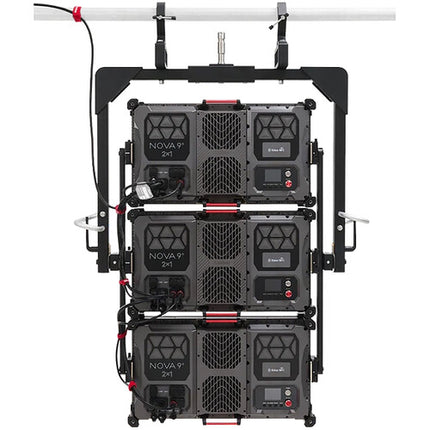 Aputure NOVA 9° 2x1 Panel LED Blanco Ajustable Kit 3 Luces 29,730 Lux 1800-20,000K