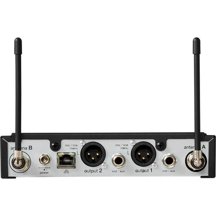 Shure SLXD24D+/58 Sistema Inalámbrico de Micrófono de Mano Dual 8 Horas Batería