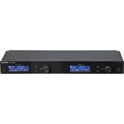 Shure SLXD4Q+ Receptor Inalámbrico Digital Rack 4 Canales 470-608 MHz