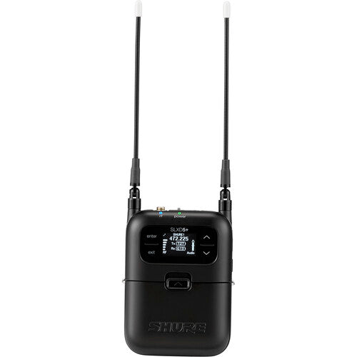 Shure SLXD5+ receptor inalámbrico montaje cámara canal único 5.5 horas batería