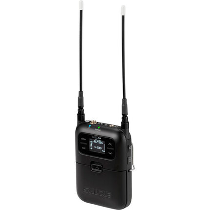 Shure SLXD5+ Receptor Inalámbrico Montaje Cámara 1 Canal 5.5 Horas Batería