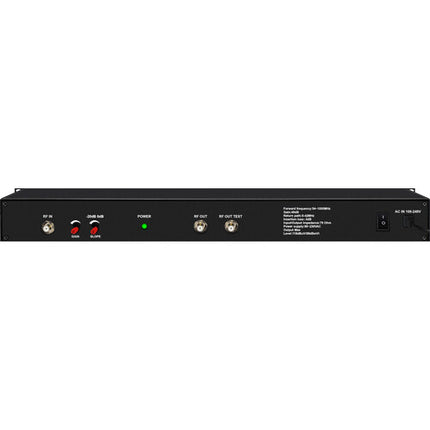 Thor Broadcast Amplificador RF Rackmount CATV 40 dB Baja Distorsión