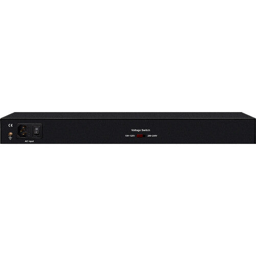 Thor 12 VDC 1.5A Fuente de Alimentación Rackmount 16 Puertos con Indicador LED