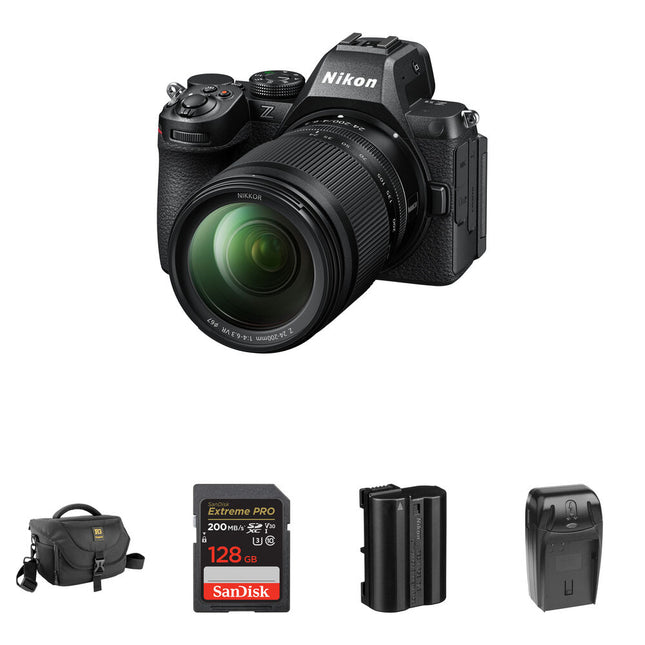 Nikon Z5 II Cámara sin Espejo 24.5MP 24-200mm f4-6.3 Kit Completo