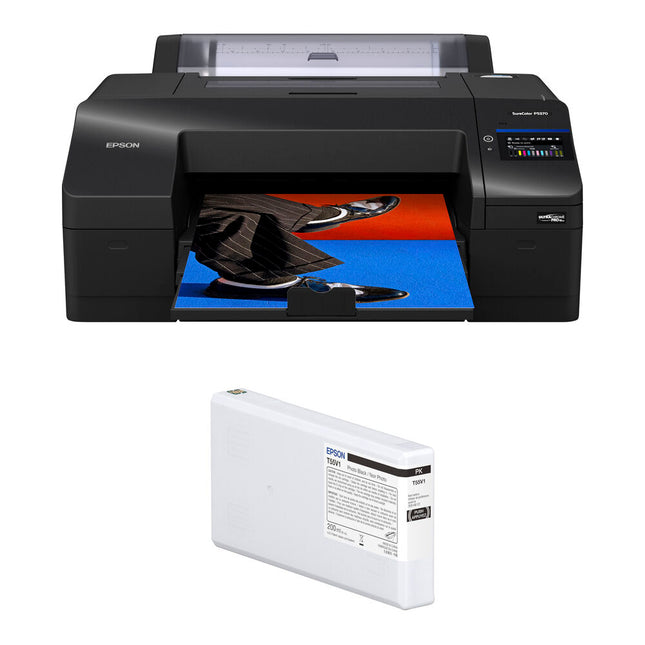 Epson SureColor P5370 Impresora Fotográfica 17" 5760x1440 dpi Kit T55V UltraChrome PRO10 Negro